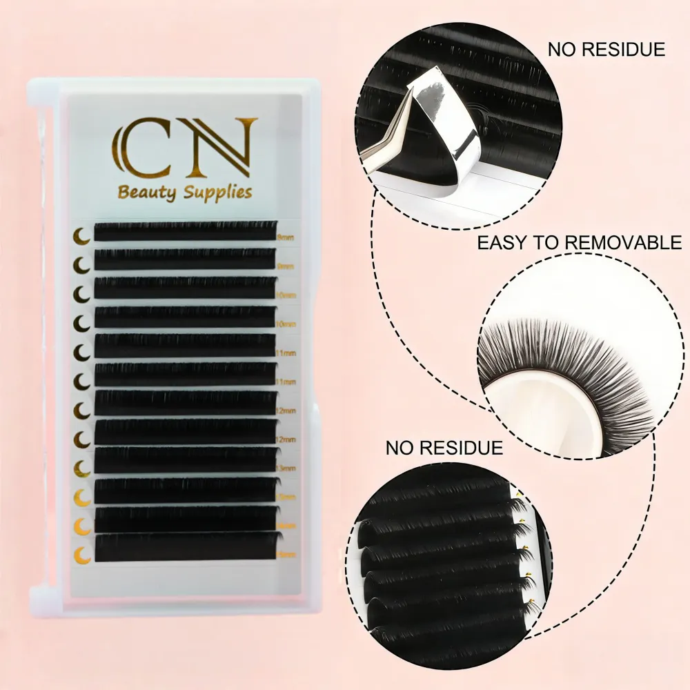 Super Easy Fan Lashes Extension 0.03 12rows Super Soft