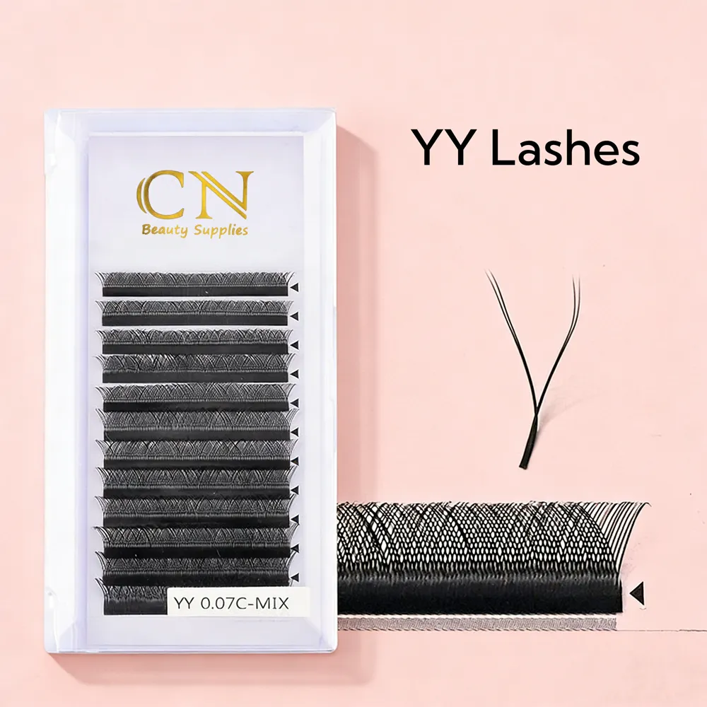 Pretty Matte YY Lashes Extension Trays 0.05 12 rows
